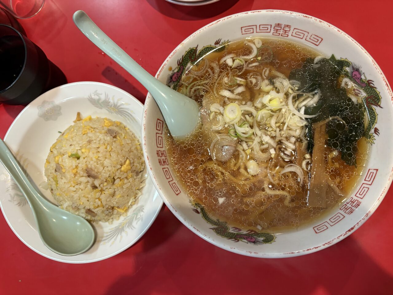 ラーメン＋半チャーハン