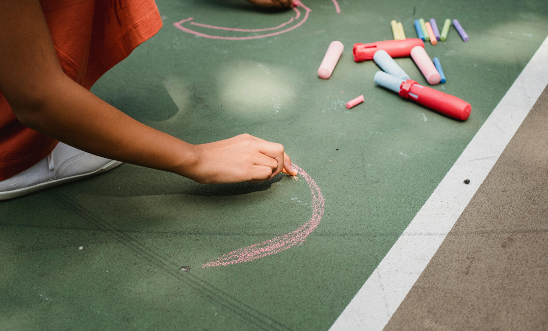 チョークアート