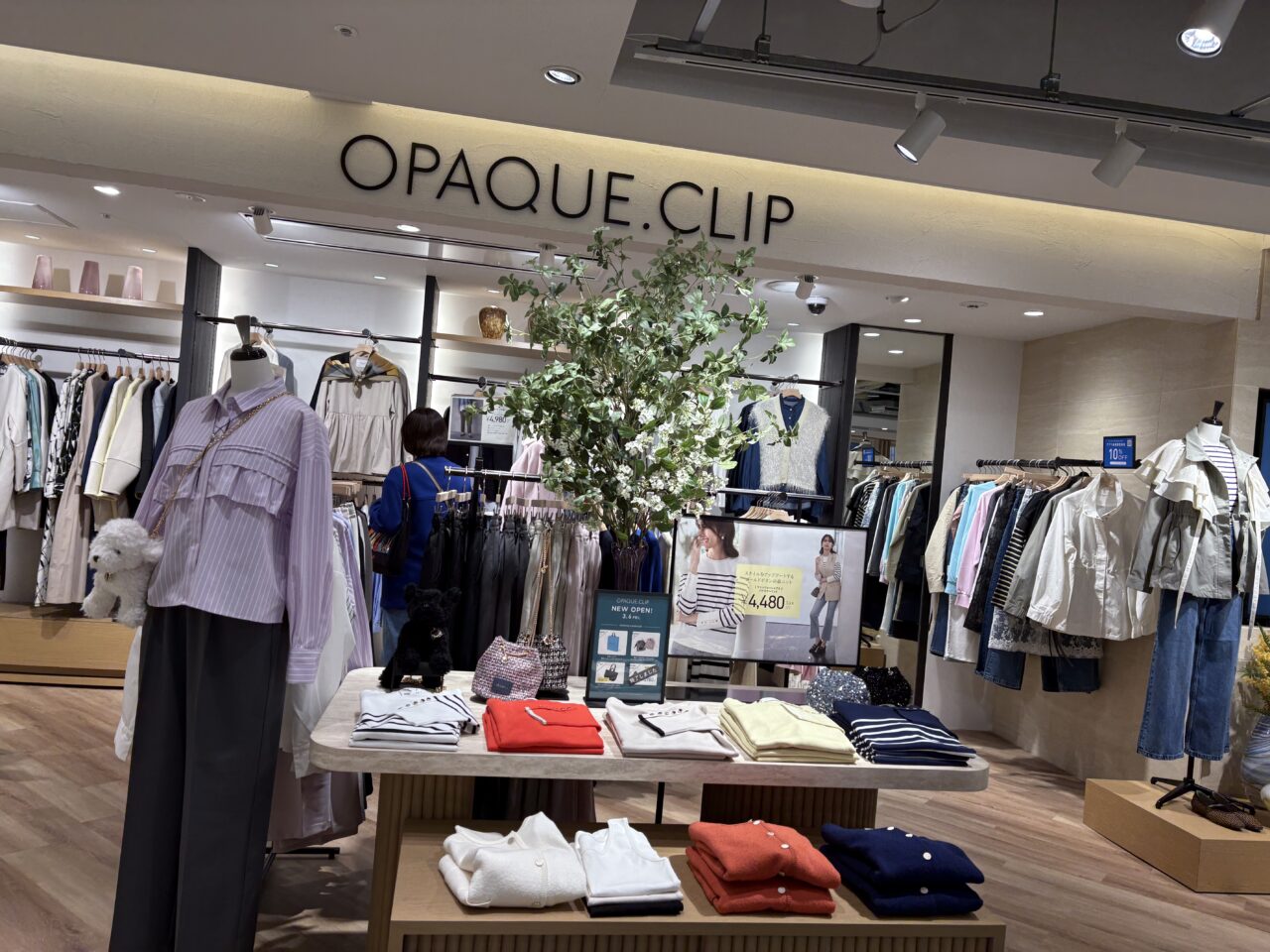 OPAQUE.CLIP店内