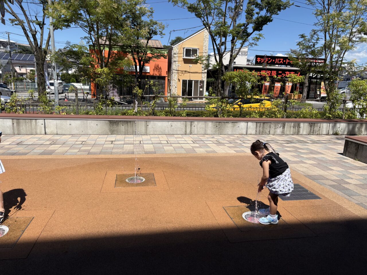 水遊び